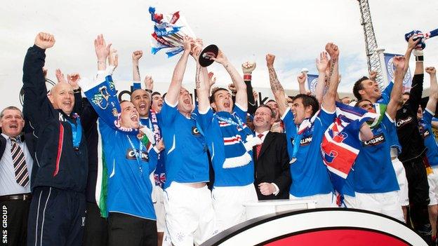 Rangers won five titles during the period of EBT payments.