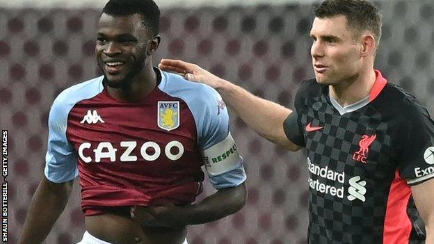 Dominic Revan captained Aston Villa in last season's FA Cup tie with Liverpool