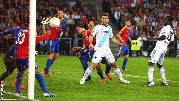 Victor Moses of Nigeria and Chelsea