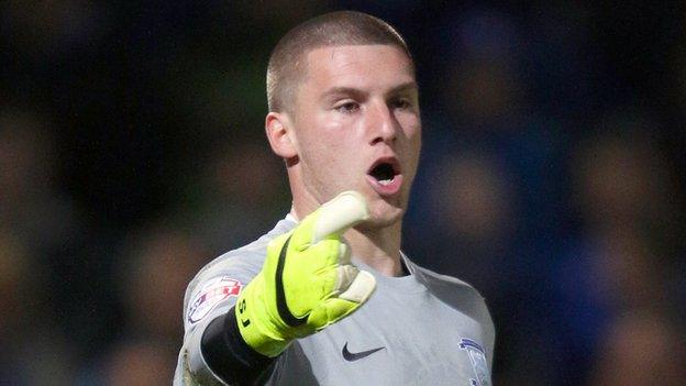 Sam Johnstone spent the second half of the 2014-15 season on loan at Deepdale