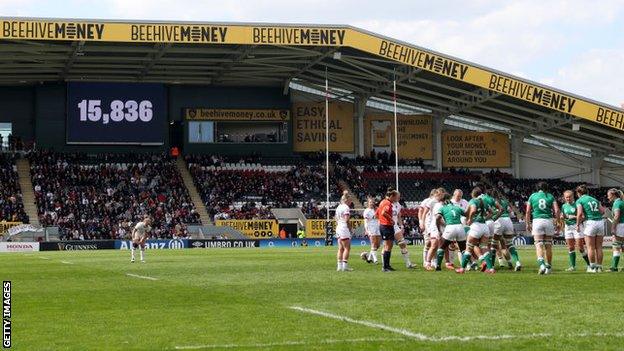 Welford Road England v Ireland