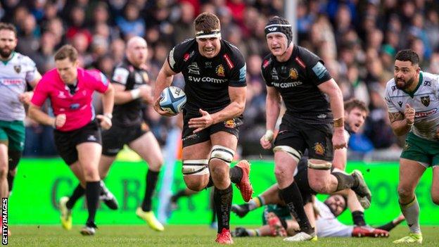 Exeter Chiefs and Northampton