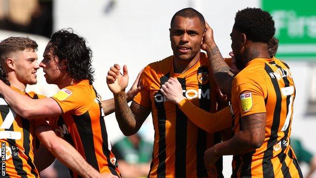 Hull City forward Josh Magennis