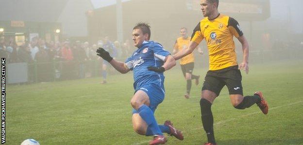 East Thurrock United v Truro City