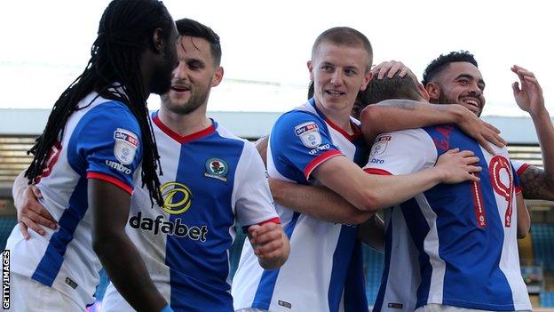 Blackburn celebrate