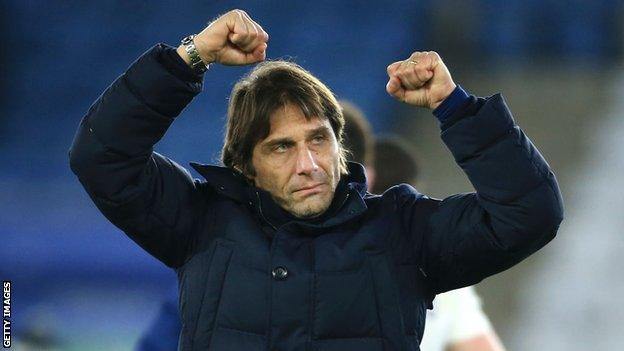 Antonio Conte of Tottenham