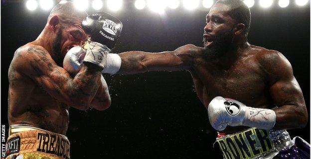 Adrien Broner has twice been stripped of belts