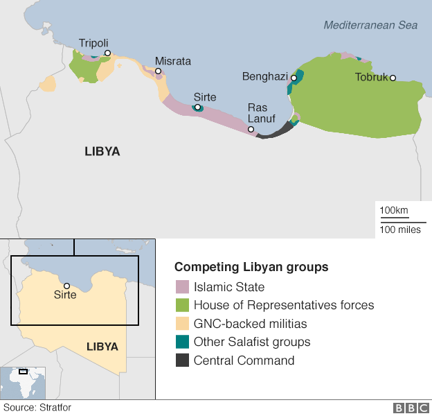 Libya map