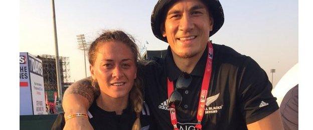 Sonny Bill Williams and sister Niall