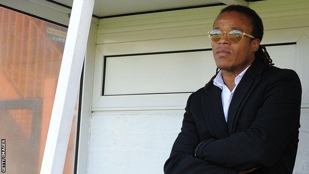 Ex-Barnet manager Edgar Davids