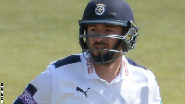 Hampshire captain James Vince