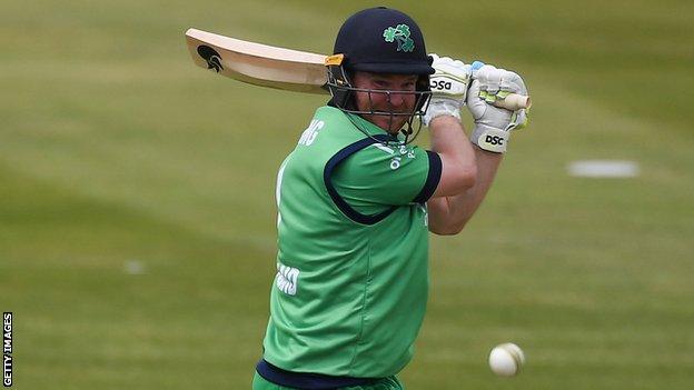 Paul Stirling smashed eight sixes and six fours in his 95 off 47 balls