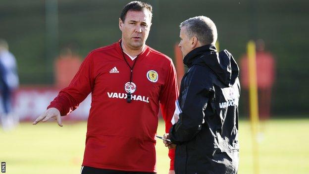 Malky Mackay and Eric Black