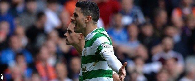 Celtic midfielder Tom Rogic