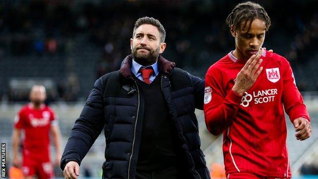 Lee Johnson and Bobby Reid