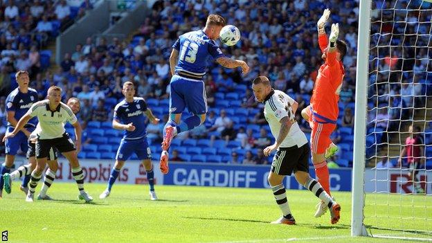 Anthony Pilkington's header disallowed