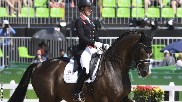 Charlotte Dujardin on Valegro