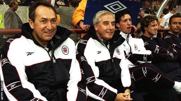 Gerard Houllier and Roy Evans