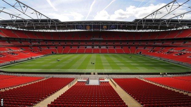 Wembley Stadium will host the final of Euro 2020 in June 20201