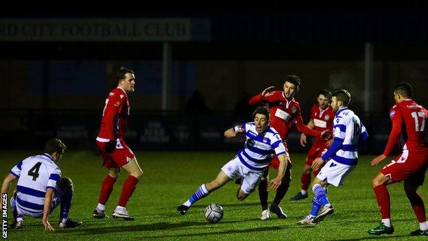 Oxford City v Hungerford Town in National League South