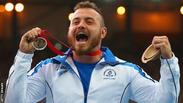 Mark Dry won a Commonwealth Games bronze medal in 2014