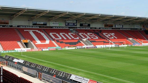 Doncaster Rovers' Keepmoat Stadium