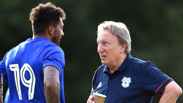 Nathaniel Mendez-Laing and Neil Warnock