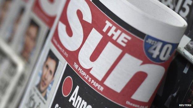 The Sun newspaper