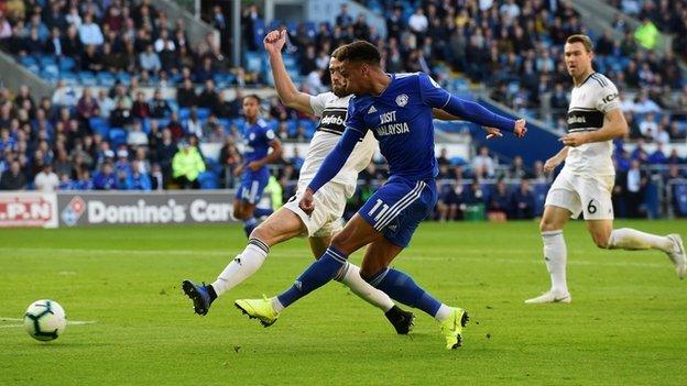 Josh Murphy scores for Cardiff