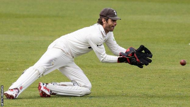 Surrey wicketkeeper Ben Foakes