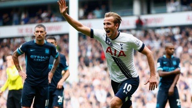 Harry Kane celebrates