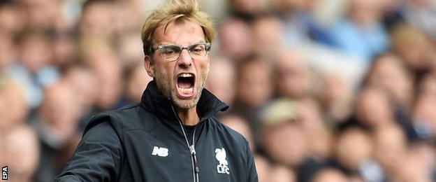 Liverpool manager Jurgen Klopp