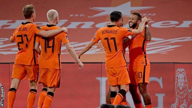 Netherlands celebrate