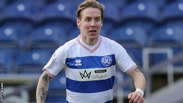 Stefan Johansen in action for QPR