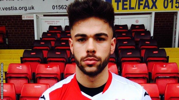 New Kidderminster Harriers signing Evan Garnett