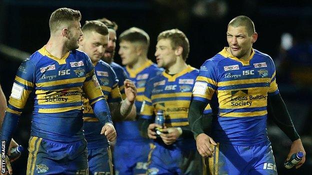 Leeds Rhinos players