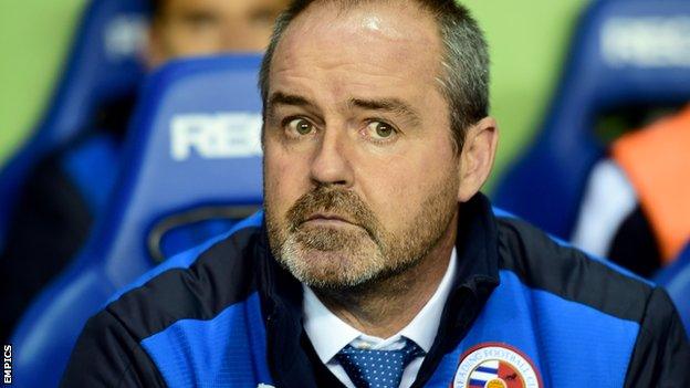 Reading manager Steve Clarke