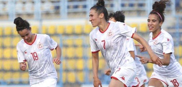 Tunisia women's forward Mariem Houij