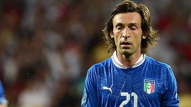 Italy's Andrea Pirlo