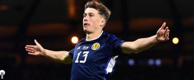 Scotland's Jack Hendry