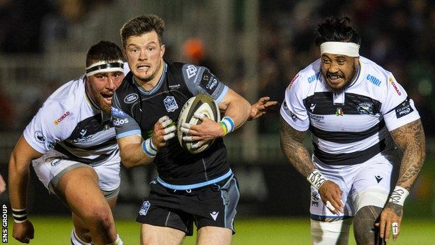 George Horne in action for Glasgow Warriors