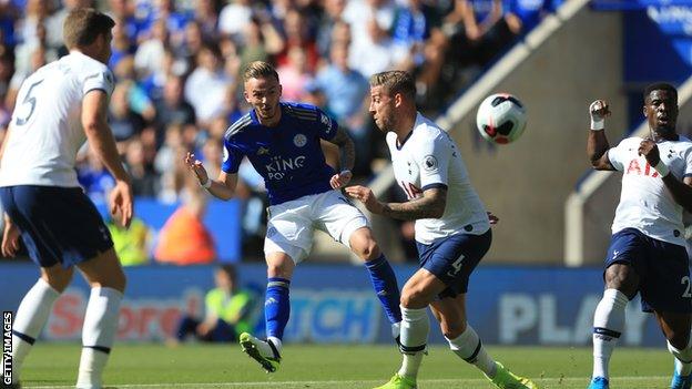 Leicester City's James Maddison