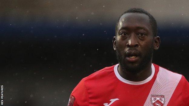 Toumani Diagouraga previously had spells with Brentford, Leeds United, Plymouth Argyle and Fleetwood Town