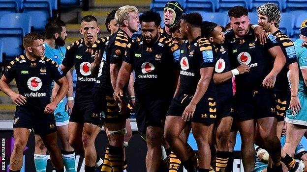 Wasps celebrate