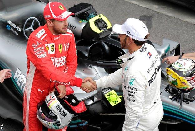 vettel and hamilton