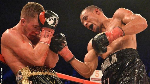 Nick Blackwell fights Chris Eubank Jr