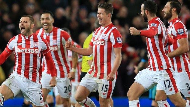 Stoke celebrate