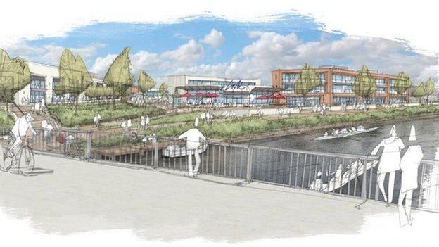 Artist's Impression, Taunton Firepool revamp