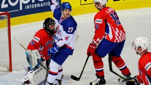 Great Britain score against Croatia