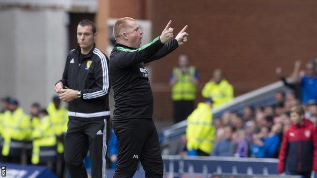 Hibernian boss Neil Lennon